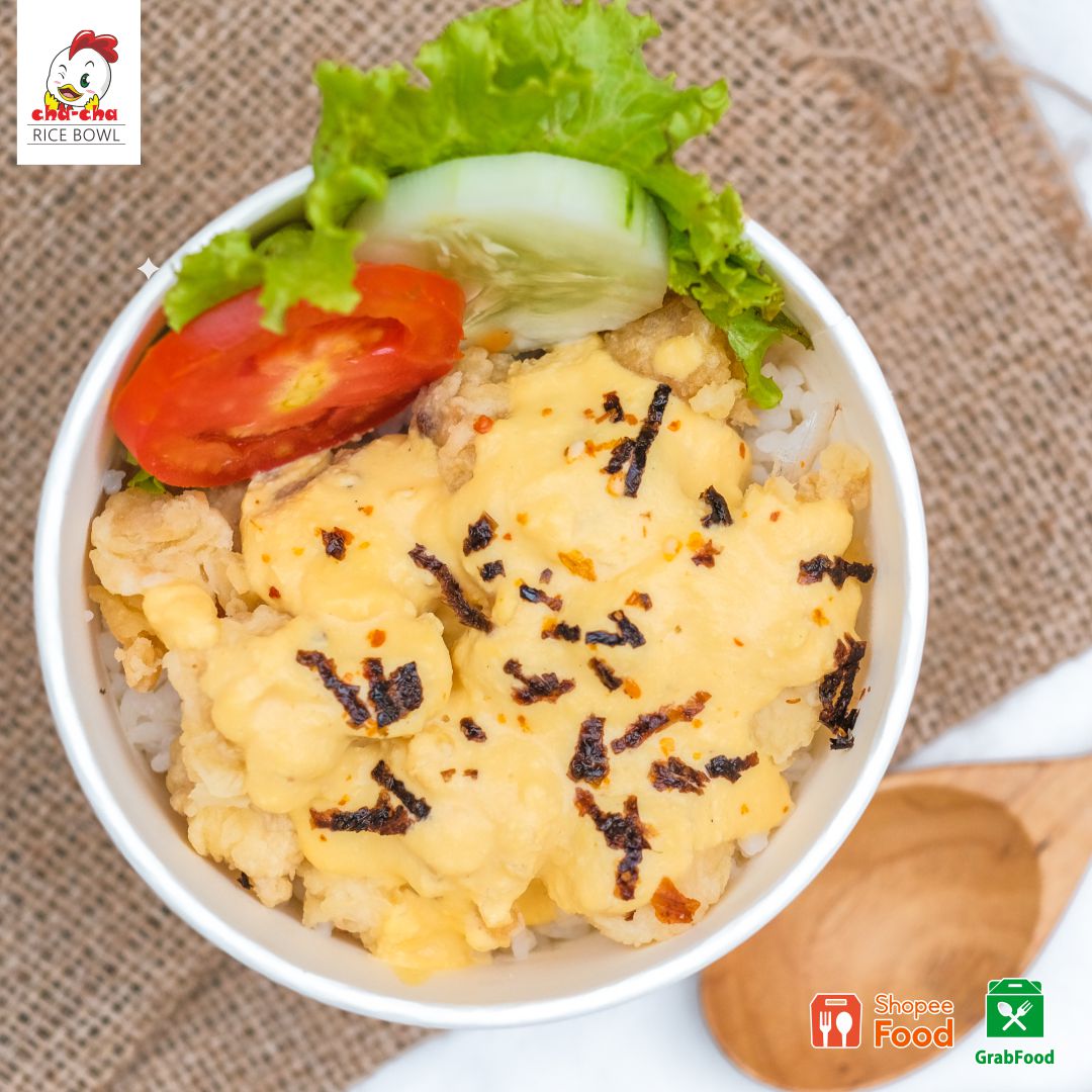Ricebox Ayam Saos Telur Asin